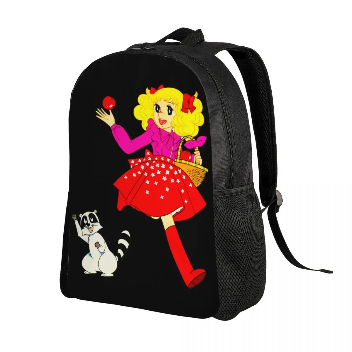 Candy Candy Anime Manga Laptop Backpack Women Men Casual Bookbag for College School Student Bag