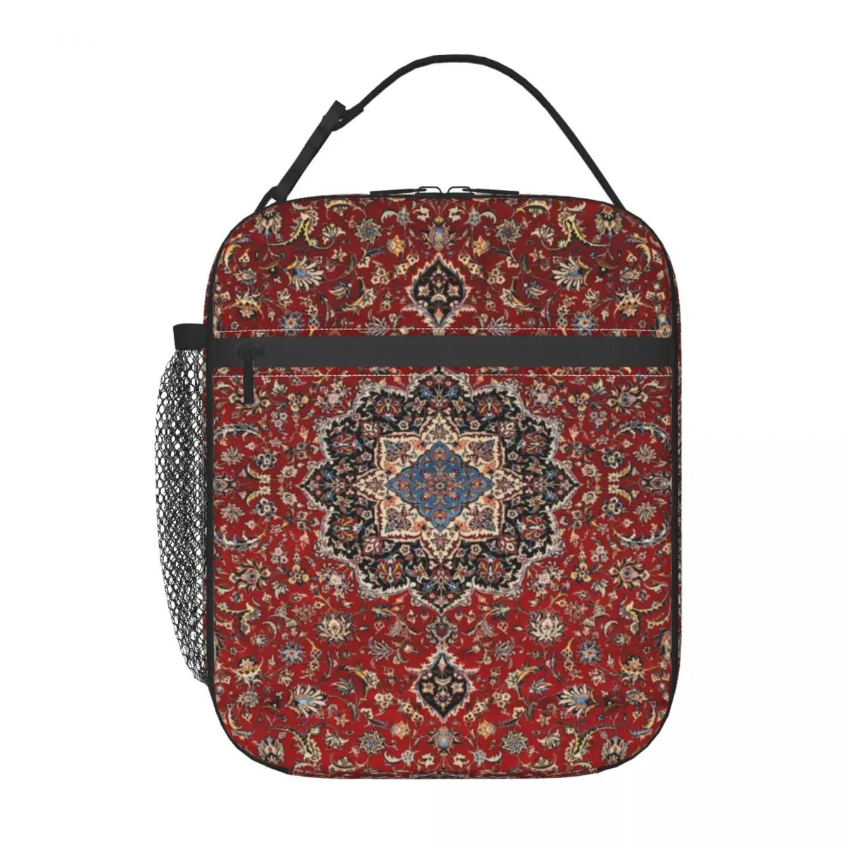 Moroccan Turkish Style Thermal Insulated Lunch Bag Bohemian Resuable Lunch Container for Work School Travel Storage Food Box