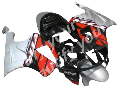 High Quality Fairing For HONDA VTR1000 2000-2006 red silver black Motorcycle ABS Injection Fairing Kit 00 01 02 03 04 05 06