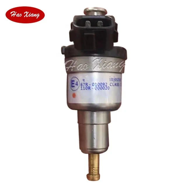 NEW  Haoxiang  Rail Gas Fuel Injector Nozzle 110r0020 67R-010092 110R-000020  67R010092 for Keihin LPG CNG Gas Orange Class 2