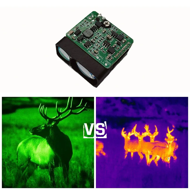 JRT PTGS-12X Serial TTL 1200m Range Finder Module Accuracy 1m Distance Measuring 905nm UAV Laser Sensor