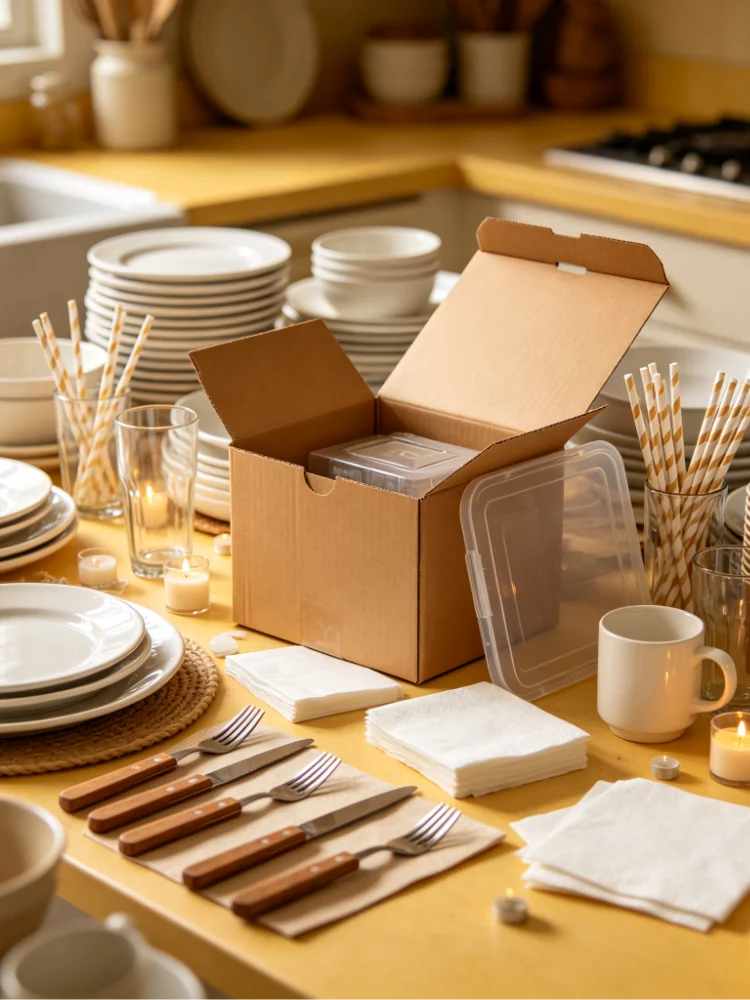 Multi-Type Dishware Mystery Box Contains Assorted Dining Pieces To Enrich Your Household Table Supplies