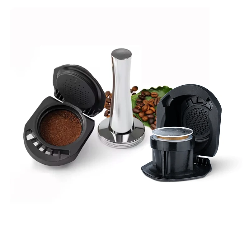 Recarregável reutilizável café cápsula adaptador, compatível com Genio S Piccolo XS máquina, Dolce Gusto