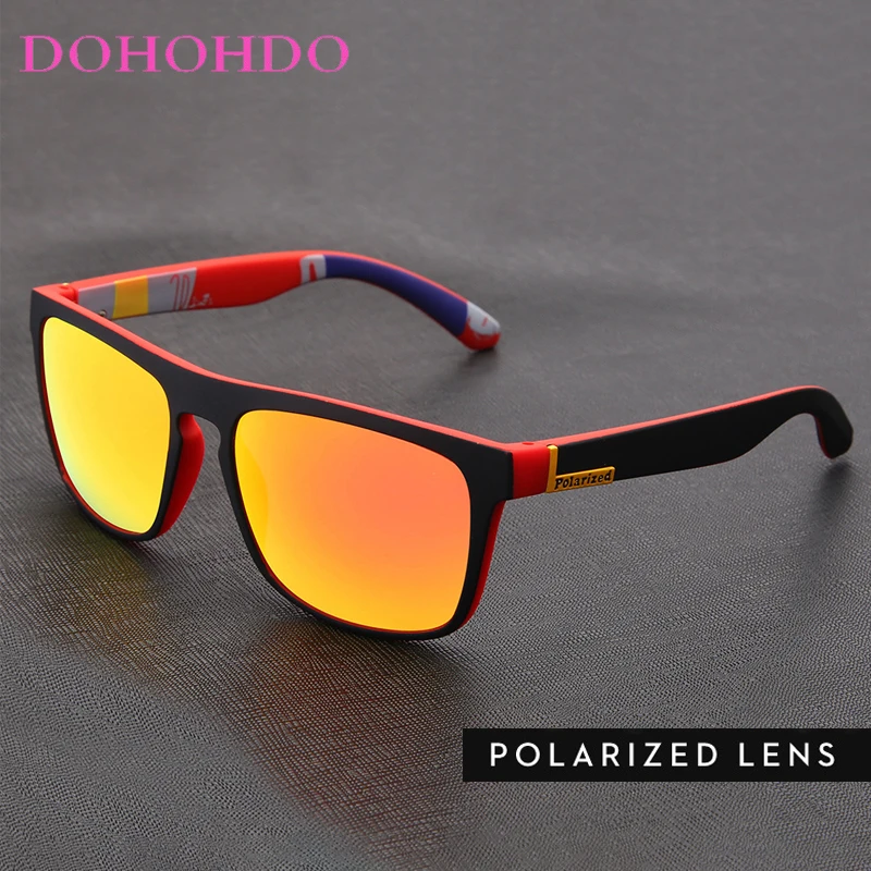 

Classic Square Night Vision Polarized Sunglass Women Sports Brand Designer Driving Anti-Glare Cycling Eyewear Men Goggles UV400