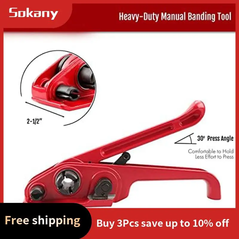 

A59E-Belt Tensioner Plastical Pack Hand Tools Handpack Tools Plastic Belt Tensioner 2Pcs