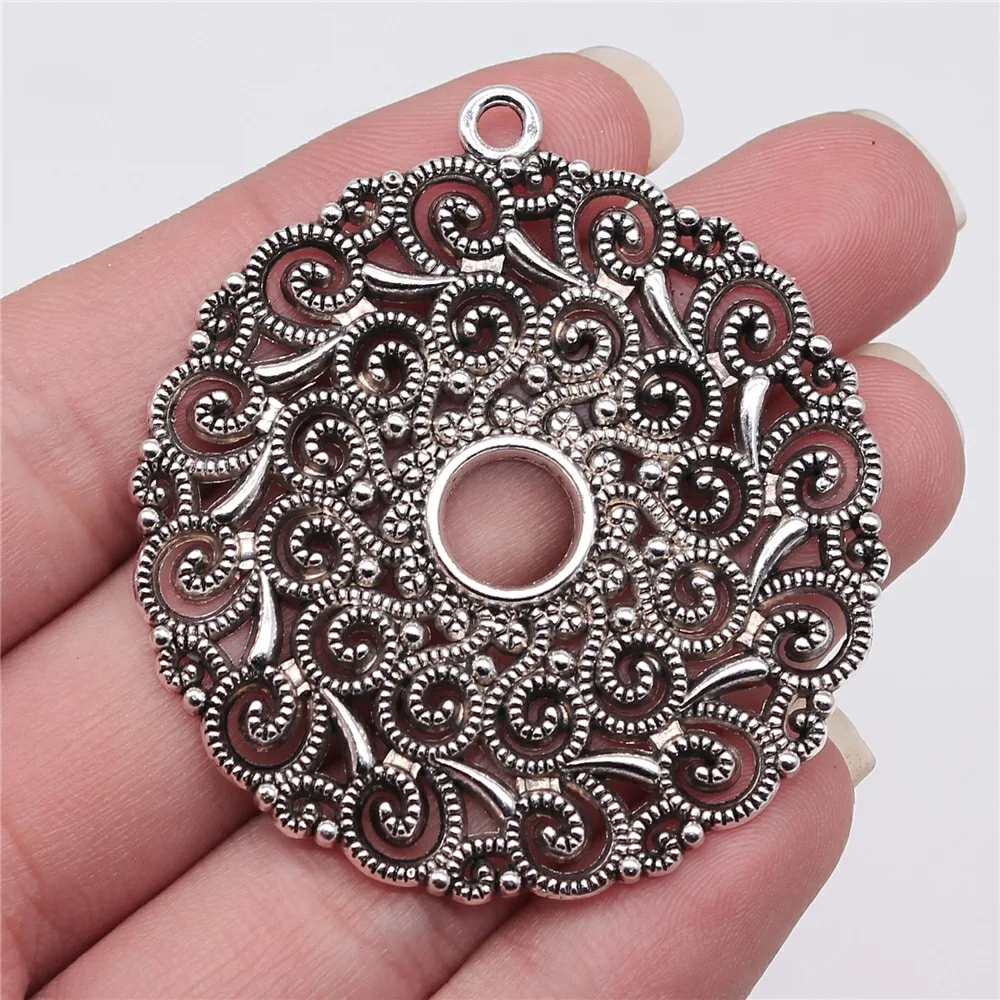 4pcs Earring Pendant For Earring Making Vintage Bohemia Earring Connector For DIY Jewelry Necklace Earrings Making Finding