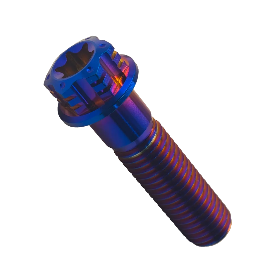 M5 M6 M8 Titanium Bouten Zeskantkop Flensschroeven voor MTB Bike Motorcycle Upgrades Bevestigingsmiddelen
