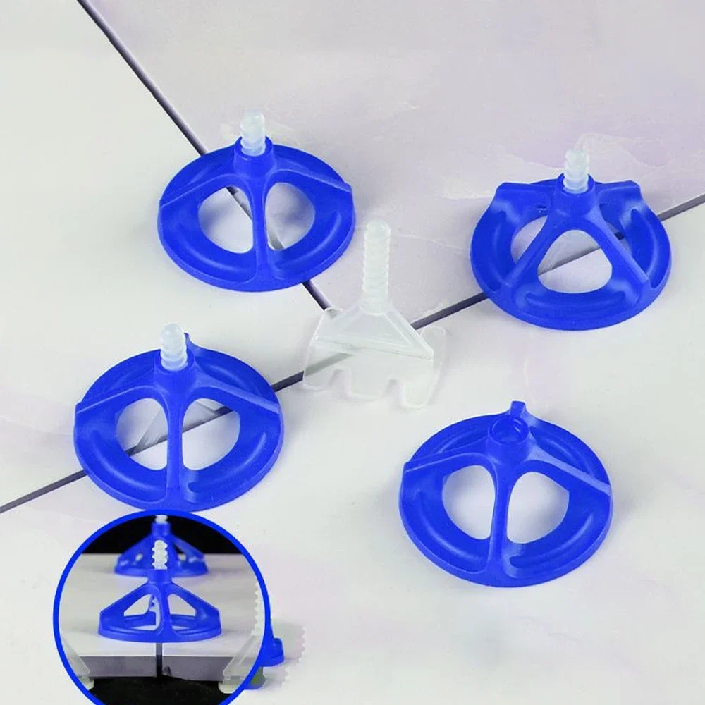 50/500/800pcs Spiral keramik fliesen Nivel liers ystem Clips Abstand halter Bänder Wadge Fliesen Verlegung Wand Boden befestigung Bauwerk zeuge – Detail 8