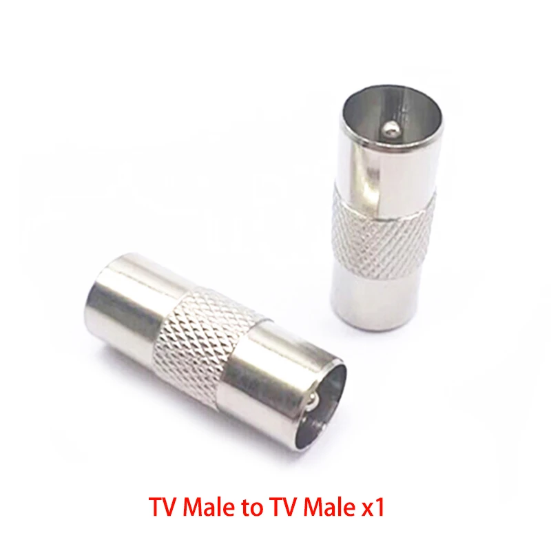 TV-Stecker auf TV-Stecker-Adapter RF-Koaxialkabel TV-Anschluss – Detail 7