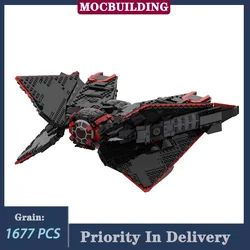 TIE Nexus Space Movie Model Building Blocks MOC Heavy Bomber Spacecraft Fighter Aircraft Collection Toy Gifts