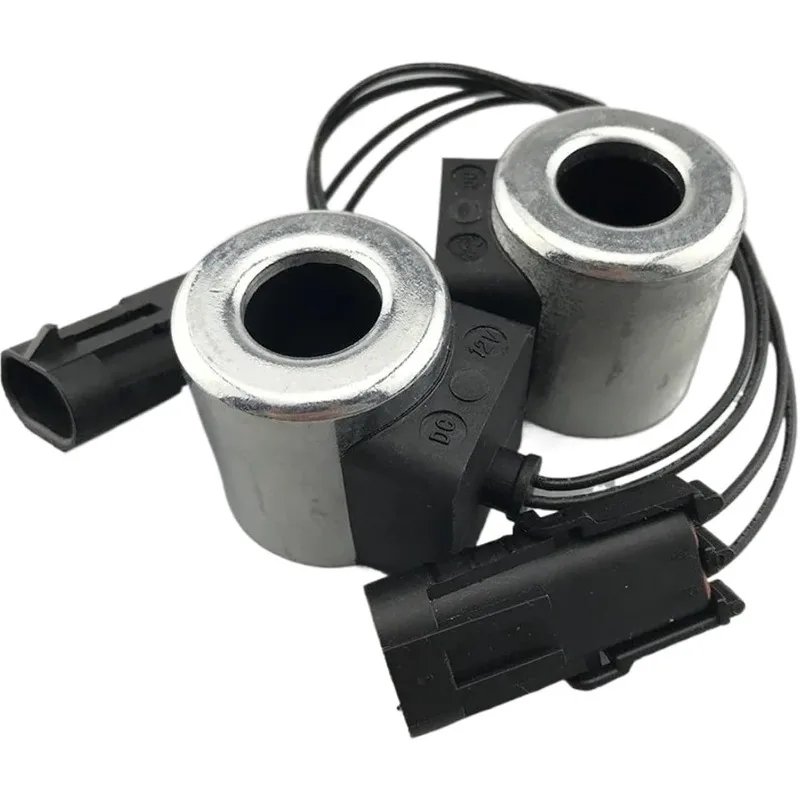 YUCHAI 65/75-8 Pilot safety lock solenoid valve coil DC24V DC12V(DC24V)