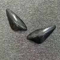 Para Triumph Daytona Moto2 765 / Street Triple 765 S R RS 2017-2022 protección de esquina del tanque de combustible de fibra de carbono para motocicleta antideslizante rápido