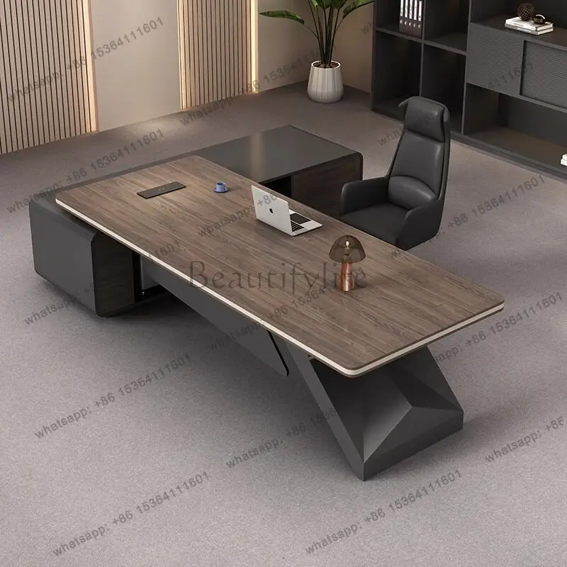 FG Conference Reception Office Desk Organizers European Design Large Storage Reception Replica Executive Ufficio Trendy Furnitur