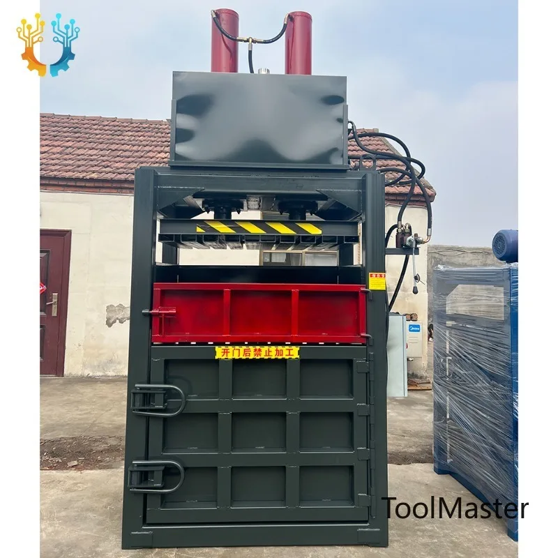 【2026】 Hydraulic Vertical Baler Suitable For Compressing And Baling Wheat Straw, Hay, And Textiles.