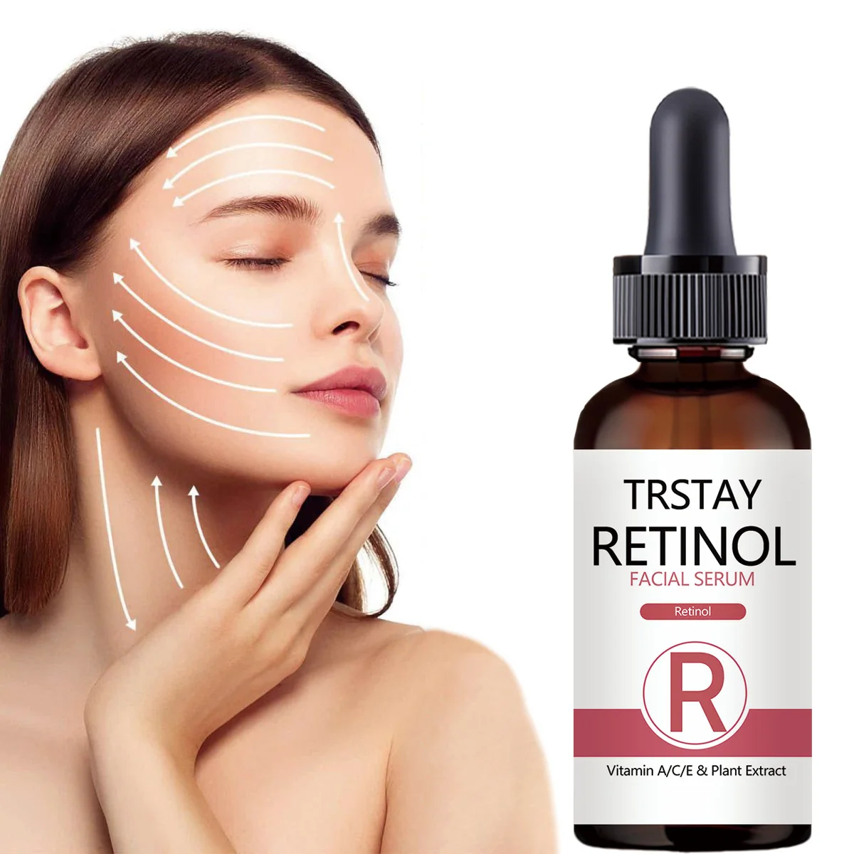Retinol Face Serum 2.5% With Hyaluronic Acid Anti Wrinkle Whitening Moisturizing Brightening Retinol Essence Skin Care