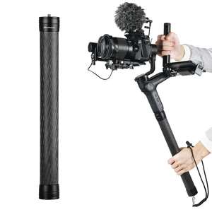 Fibra de carbono Extensión de la varilla Pole Stick Monopod para DJI Ronin S SC RSC2 RS 3 4 Zhiyun Feiyutech Camera Estabilizador de gimbal Accesorio 8 mejores ventas Feelworld F5 - №1