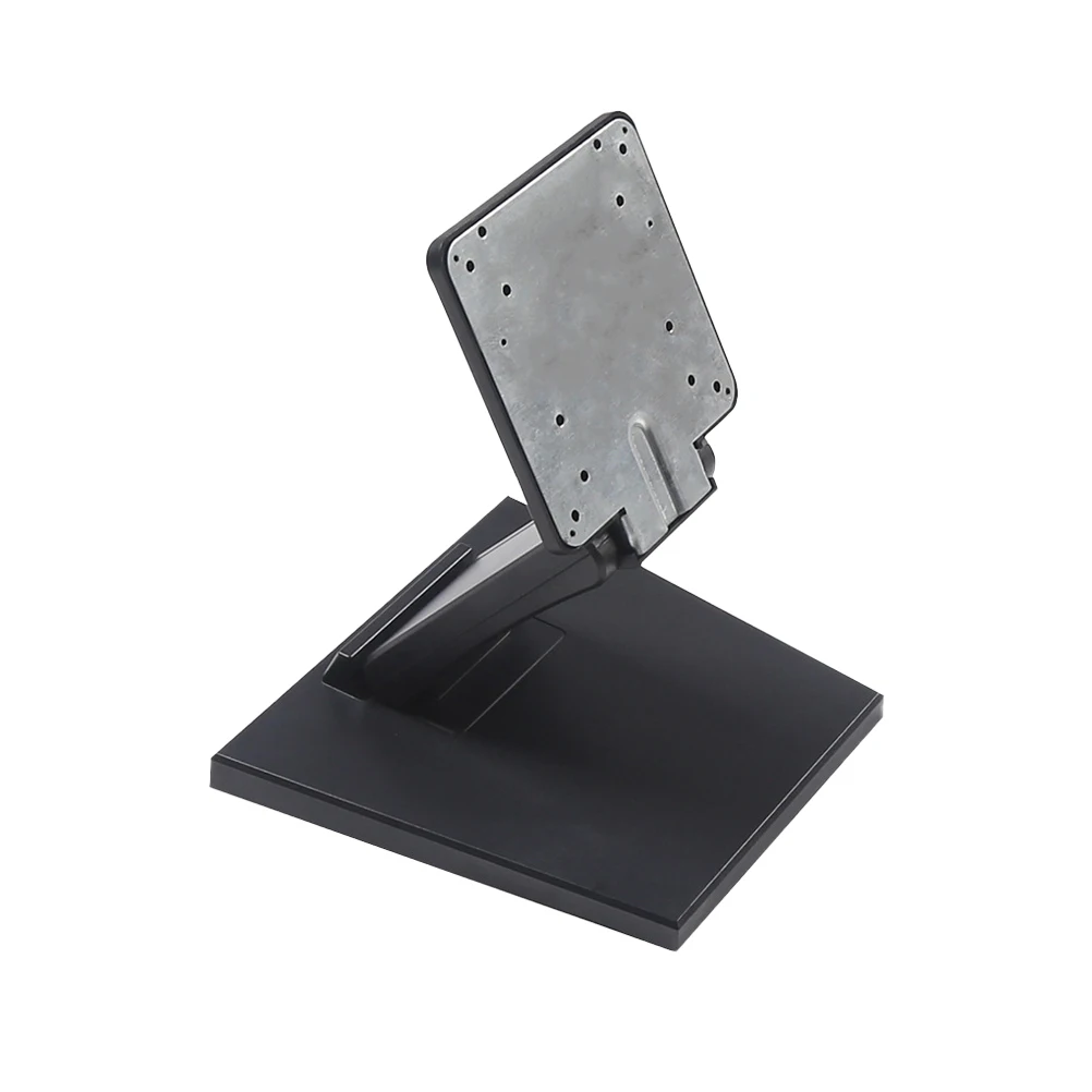 

LCD Monitor Stand Adjustable Desk Riser Durable Iron Foldable Base Wide Stable Supports 6.5kg Fits Most Monitors Computer