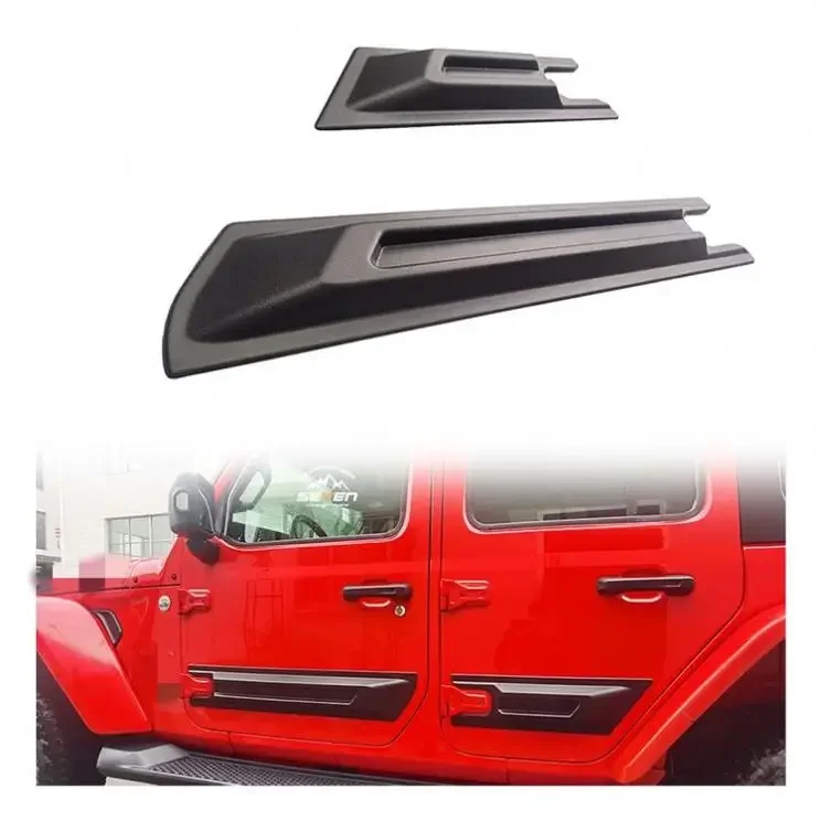 

Hot Sale 4x4 auto tuning accessories Door Side Body Molding Cladding for Jeep Gladiator JT