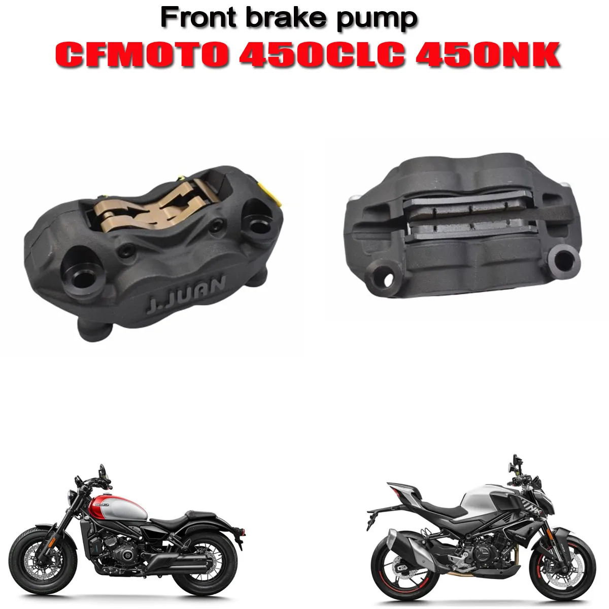 

Motorcycle accessories CF400-10 front brake caliper front brake caliper front brake pump Fit For CFMOTO 450CLC 450NK 450 CL-C NK