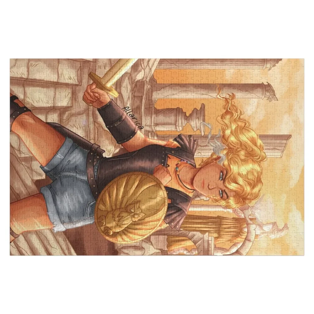 

Annabeth Chase Gold Jigsaw Puzzle Wooden Animal Personalised Puzzle