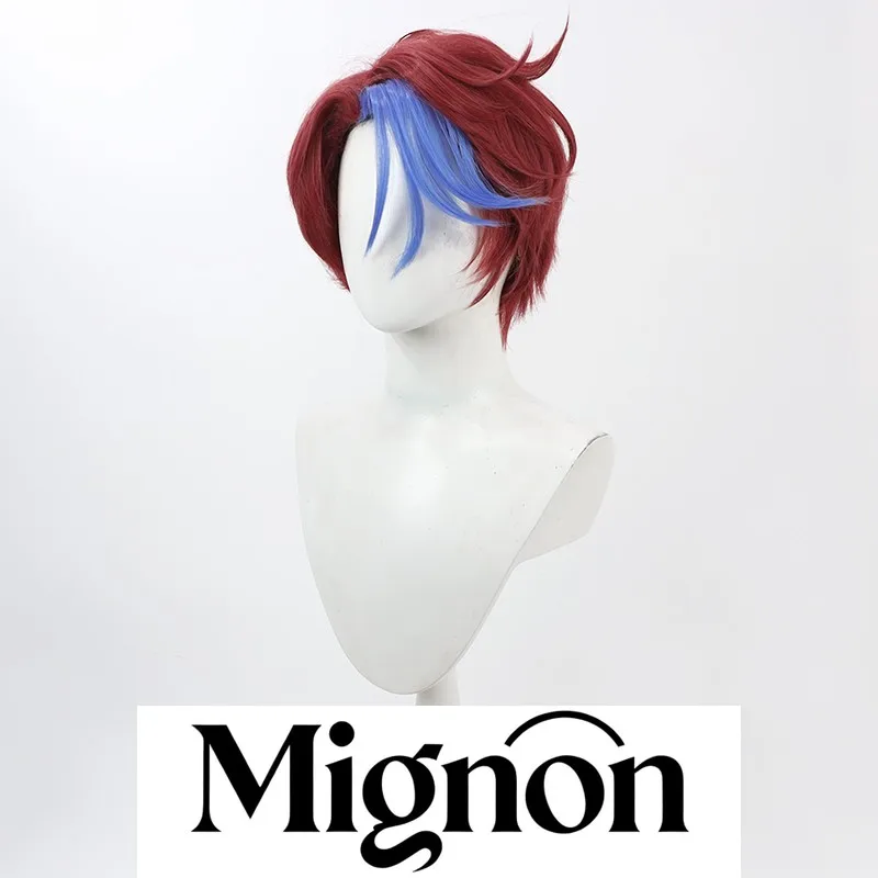 فرقة النجوم! شعر مستعار ناتسومي التنكري قصير شائك هدية الهالوين #3