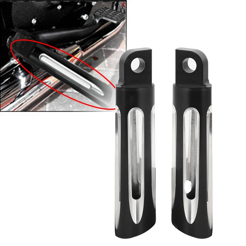 CNC Foot Peg Motorcycle Front Rear Footrest Pedal Male Mount For Harley Sportster Iron 883 Touring Road King Dyna Softail Fatboy