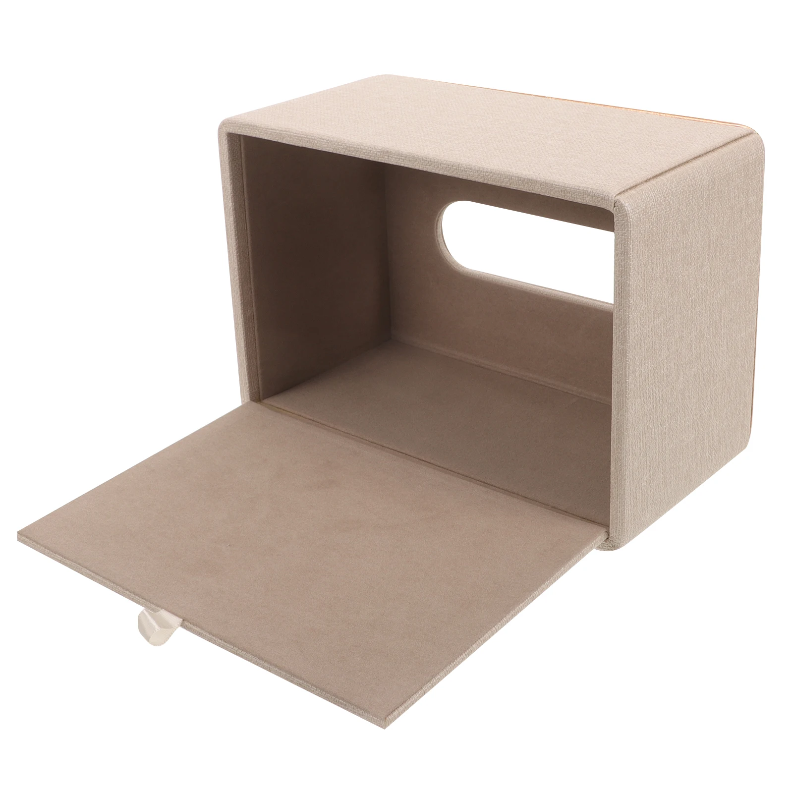 

Tissue Napkin Storage Holders Pearl White Gold Edge Medium Size Napkin Dispenser Storage Case Home Office Hotel Use