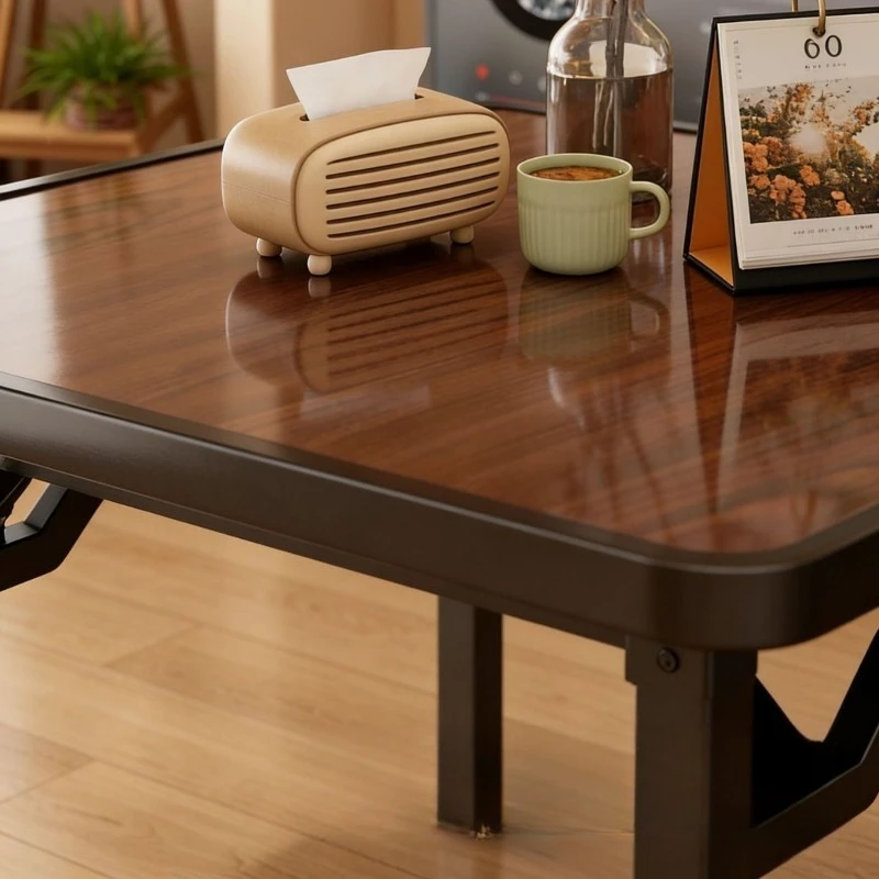 Square Folding Dining Table Portable Outdoor Small Apartments Market Stall Home Foldable Portable Dining Table Furniture Table