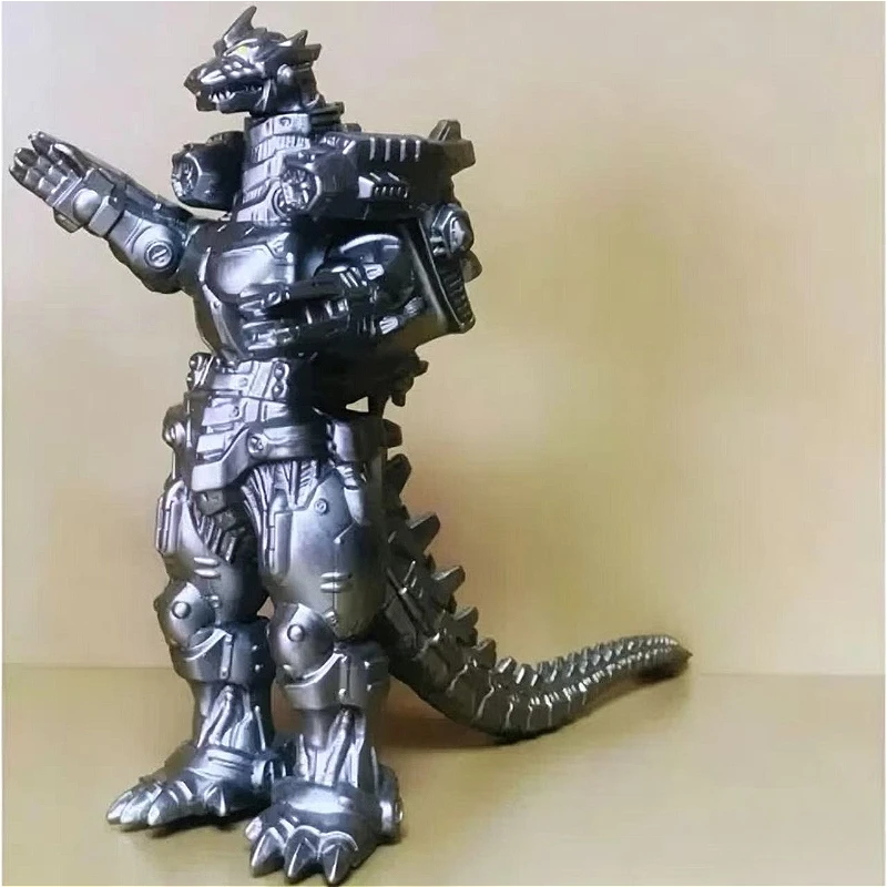 19cm Cannon Mecha Godzilla Series Gold Silver Machine Godzilla Action Figure PVC Model Collectible Toys Kid Christmas Gift - view 5