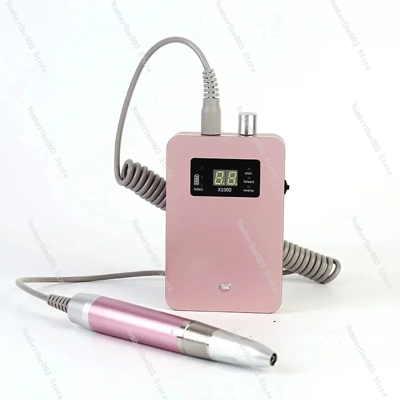 

Manicure Machine Brushless Small Portable Electric Pen Grinding Machine Aluminum Alloy Nail Remover Dead Skin Polishing