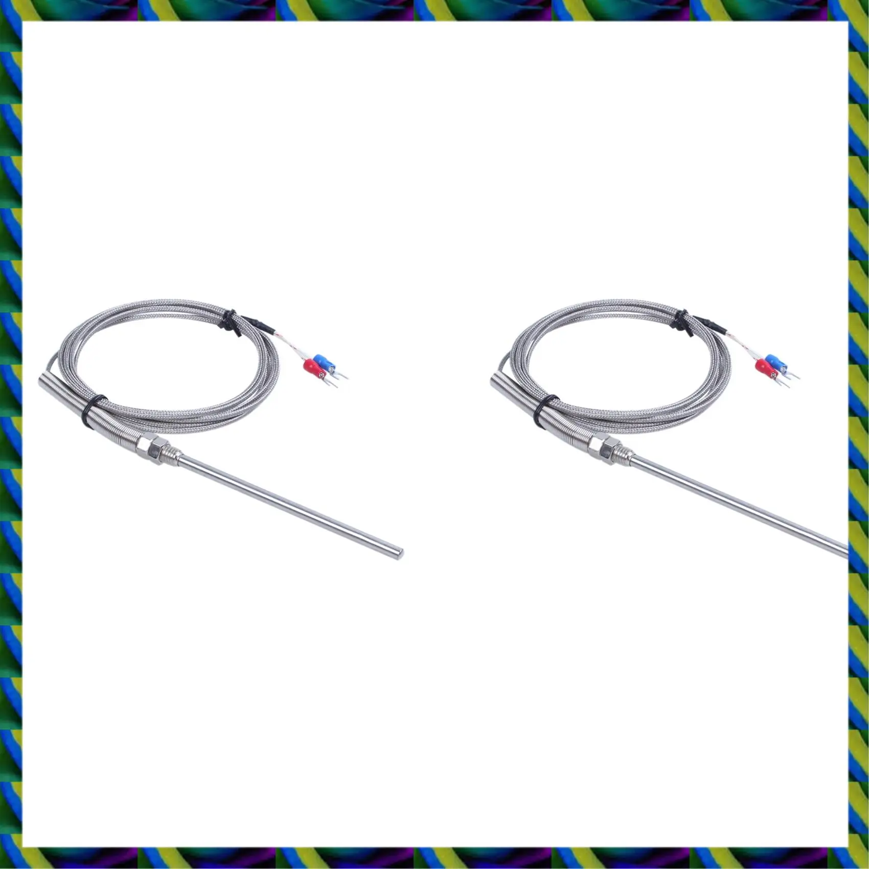 Датчики термопары Daily 4X K типа 0–800 градусов Цельсия, 2 м, 6,5 фута