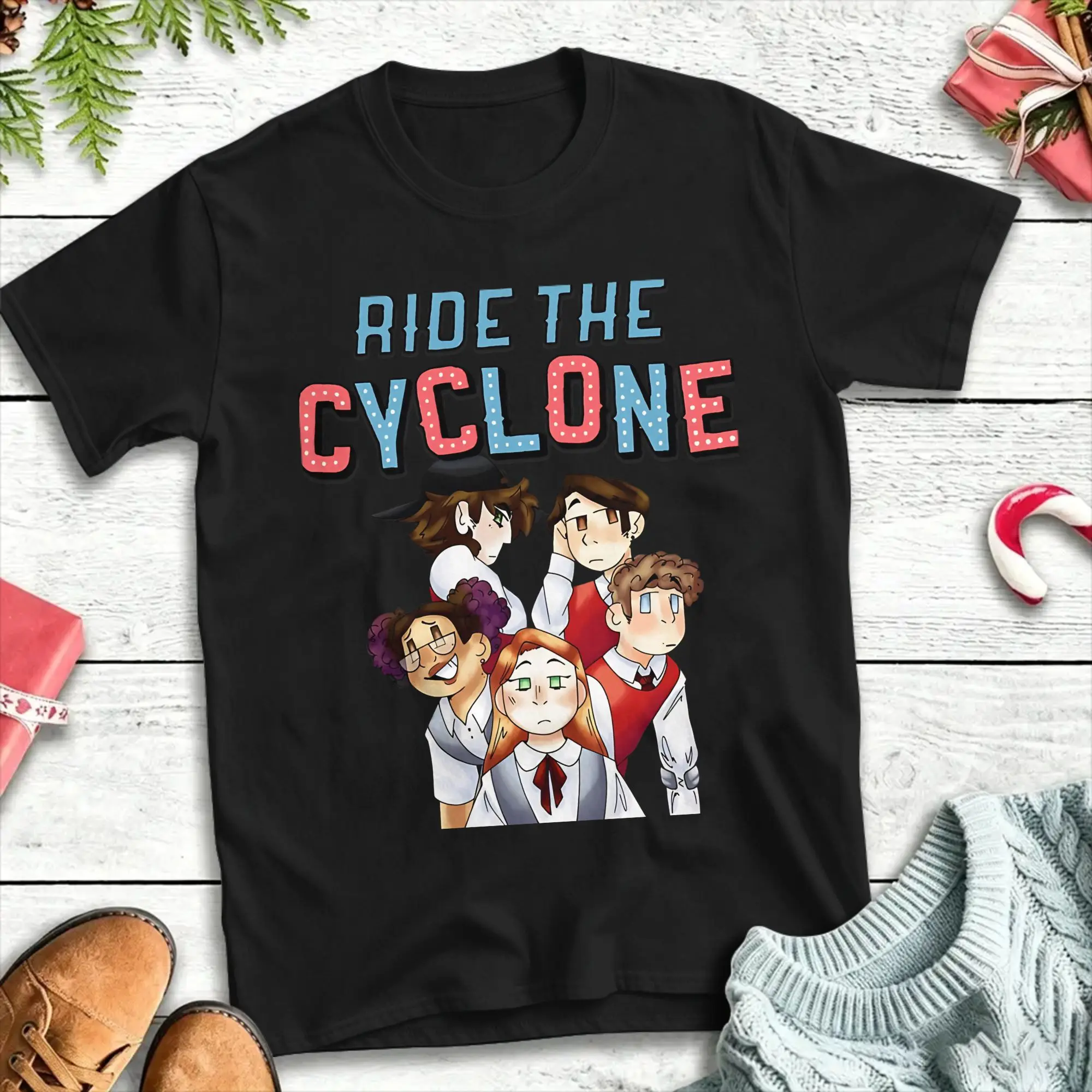 Montez le cyclone  T-Shirt Man  Y2K Casual T Shirts Summer O Neck Novelty Tee Shirt Pattern Plus Size Tops