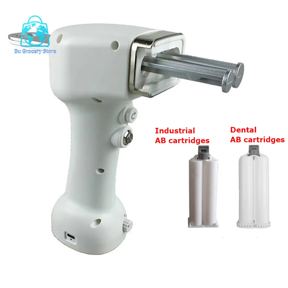 Portable 1:1 Epoxy Resin Electric Glue Tool 50ml AB Glue with Speed Adjustment