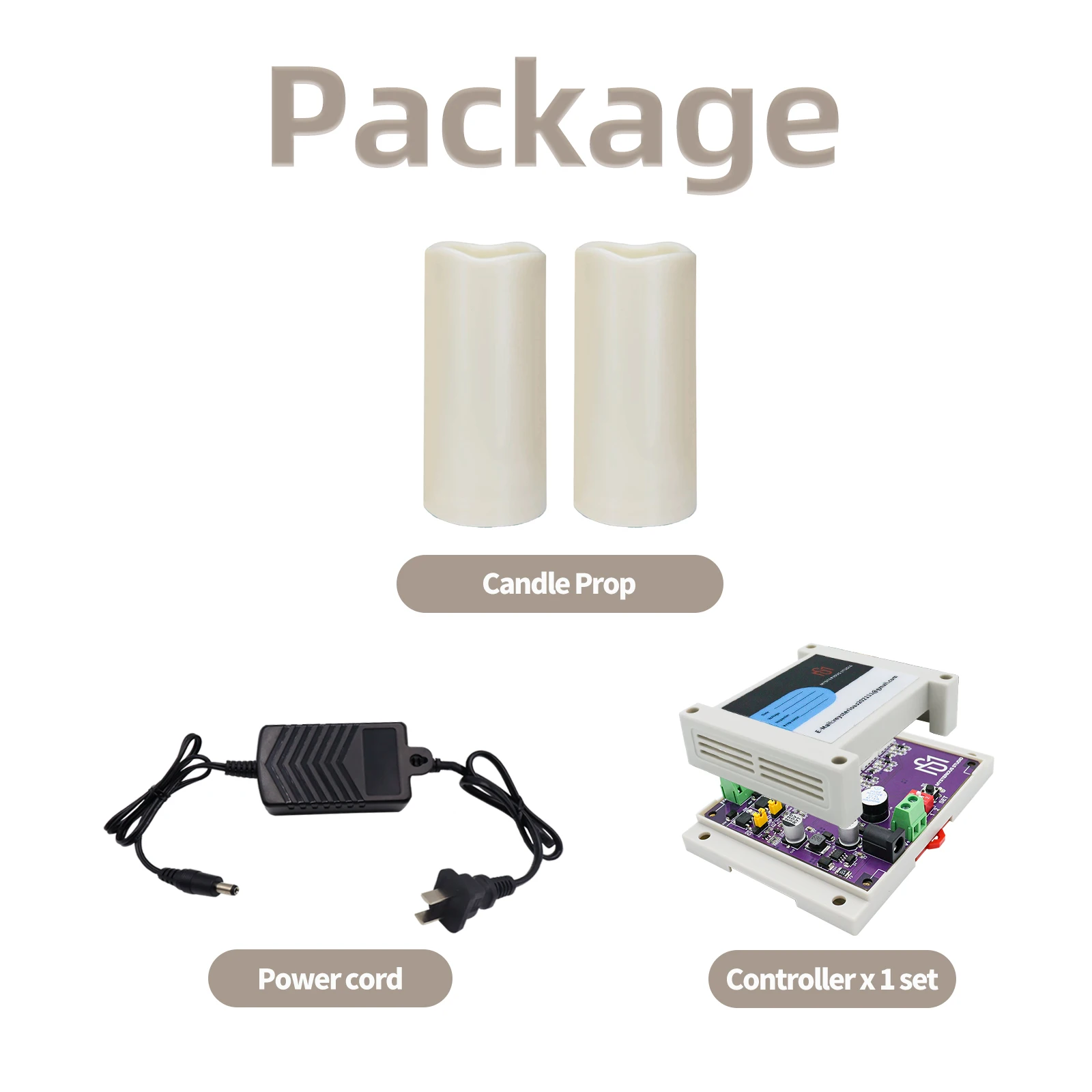 Mystery Studio Escape Room Prop Big Candle Order Blowing Out Edition 1987 super