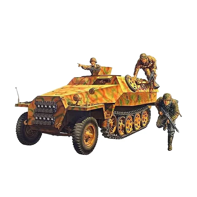 1/35 TAMIYA model montażowy 35195 Sd. Kfz.251/1 Ausf. Zestaw modelarski pojazdu opancerzonego D Half Track