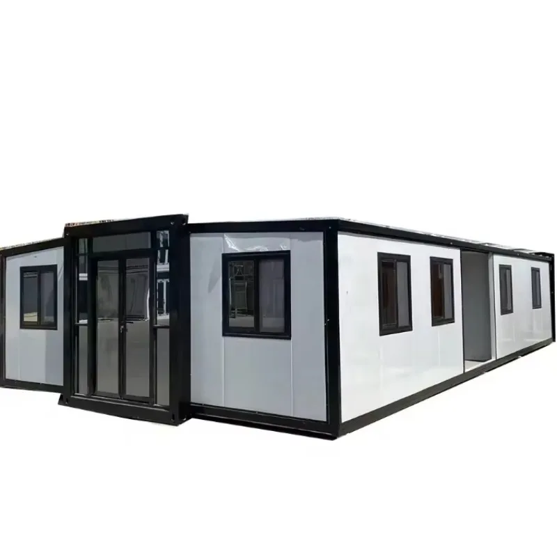 منزل حاوية فولاذي قابل للتوسيع بطول 20 قدمًا مع ثلاثة غرف نوم منزل جاهز في أستراليا ميزون قابل للتمديد مع الحمام والمطبخ #2