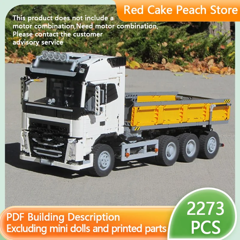 

Speed Racing Car Model MOC Building Bricks FH16 750 8x4 Tractor Modular Technology Children Holiday Gifts Assemble Toys Suit