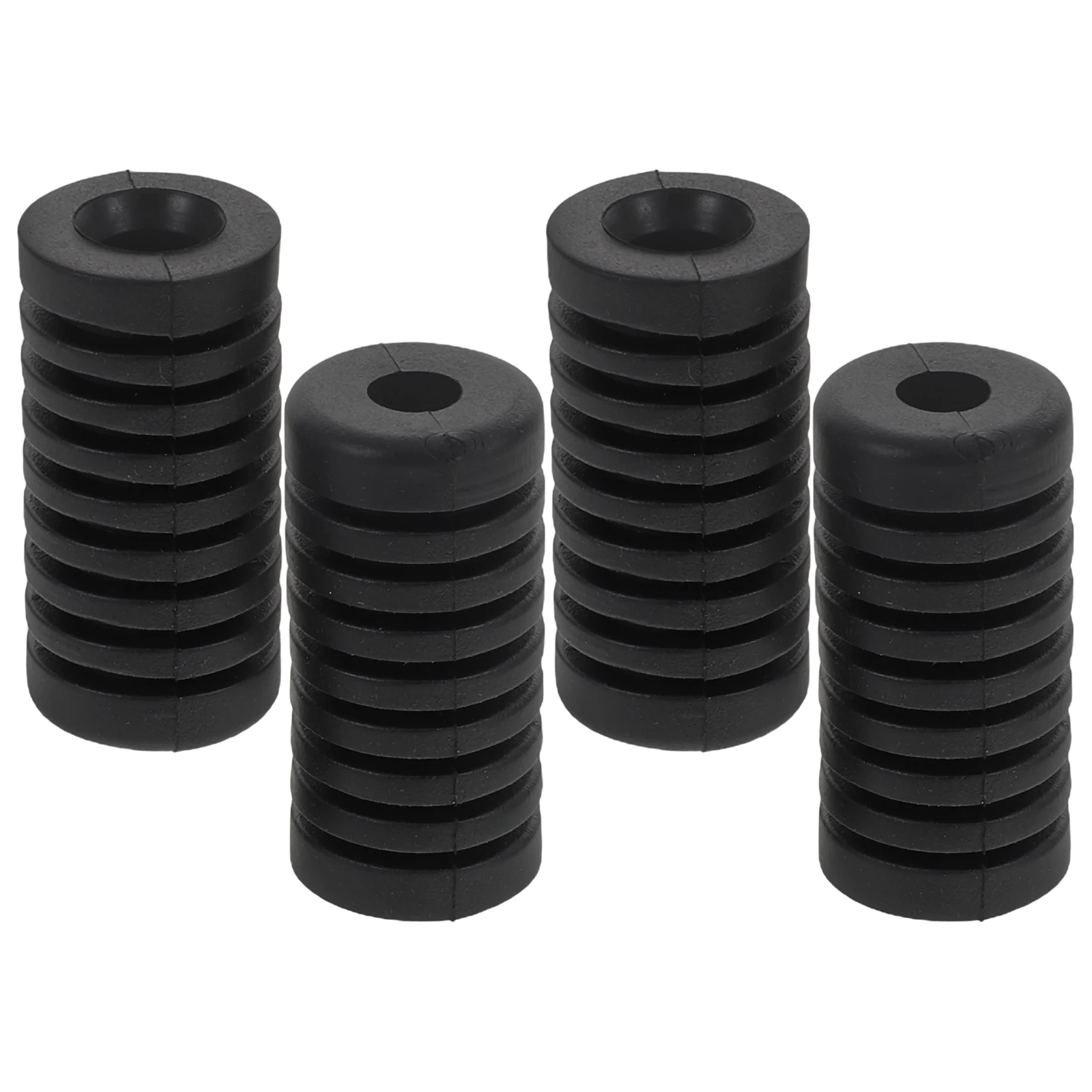 

4 Pcs Motorcycle Gear Rubber Cover Shift Protector Protective Case Black Accessory