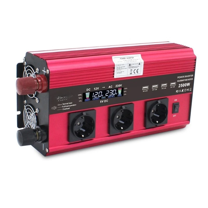 

Modified Sine 2000W/4000W Power Converter 12V24v to 110V-240v Inverter