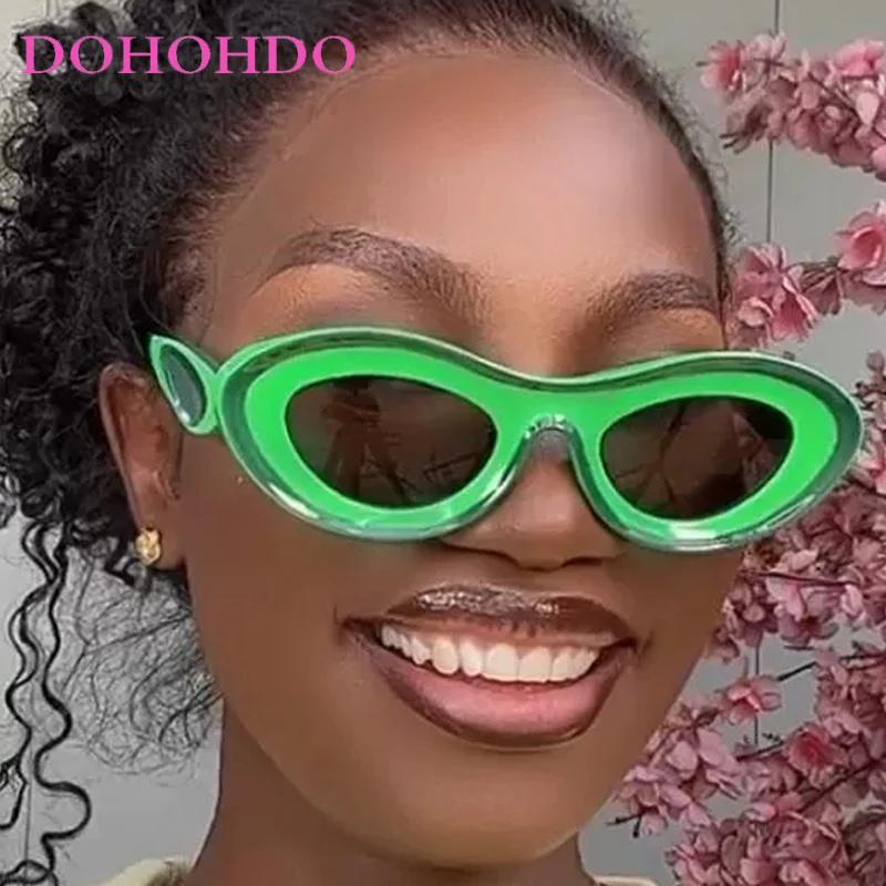 

Luxury Oval Frame Sunglasses For Women Brand Designer Fashion Eyewear Men Outdoor Driving Travel Sunglasses UV400 Gafas De Sol