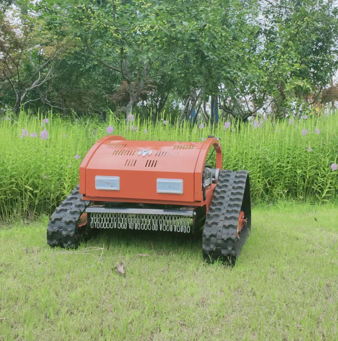 Gasoline Remote Control Lawn Mower and Robotic Lawn Mower for Agriculture Garden Home