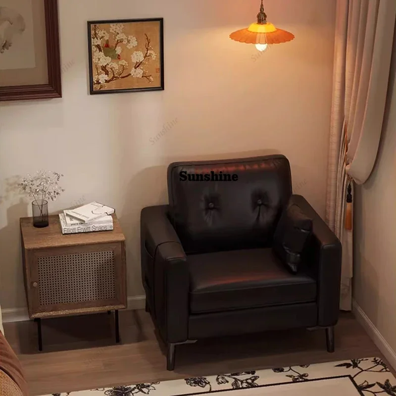 

Nordic Leather Living Room Sofas Vintage Puff Single Luxury Couch Living Room Togo Teddy Sofy Do Salonu Living Room Furniture F