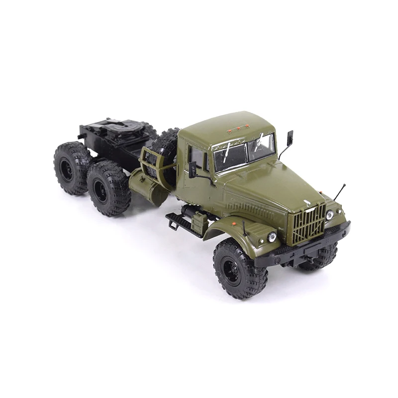 Die-cast 1:43 Scale Soviet Kraz-255v Rocket Launcher Transport Vehicle Souvenir Collect Child Hobby Holiday Gift Static Display