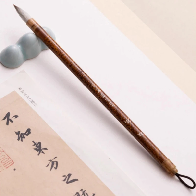 Mixed Hair Calligraphy Brush for Zhao Mengfu Running Script Chinese Calligraphy Writing Painting Practice Brush Art Stationer