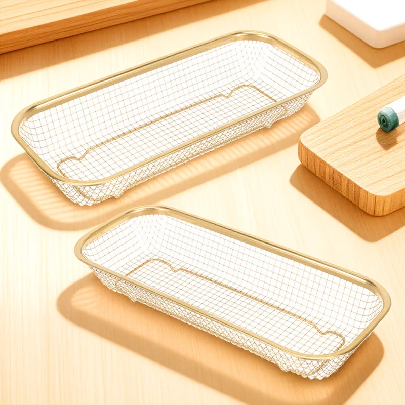 

2Pcs Stainless Steel Utensil Basket Heavy Duty Chopstick Holder for Cutlery Silverware Storage with Ventilated Design Kitchen