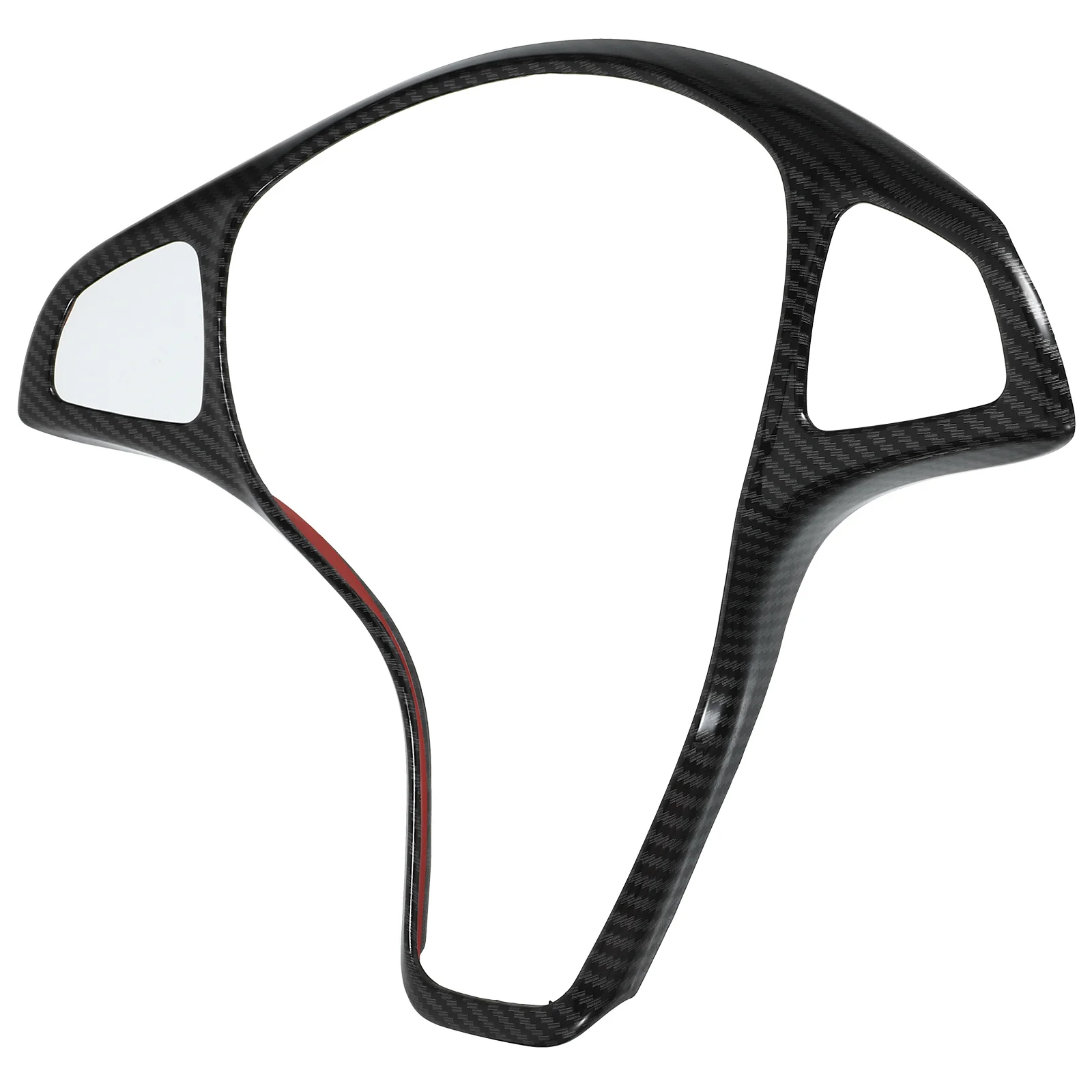 Elegante volante do carro guarnição quadro decoração fácil instalar confiável desempenho de longa duração acessório decoração do volante do carro