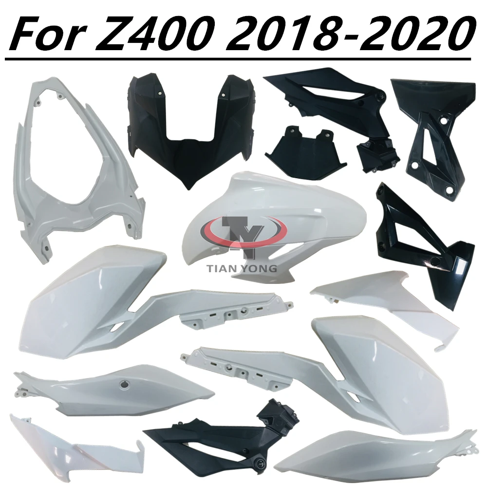 Motorcycle For Kawasaki Z400 2018 2019 2020 Z 400 19-20 Unpainted Fairing Bodywork Injection Accessories Plastic parts
