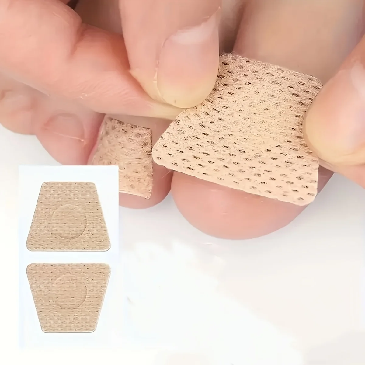 50 nail care patches, embedded nail groove patches, toenail correction patches, soft nail repair patches Q3378