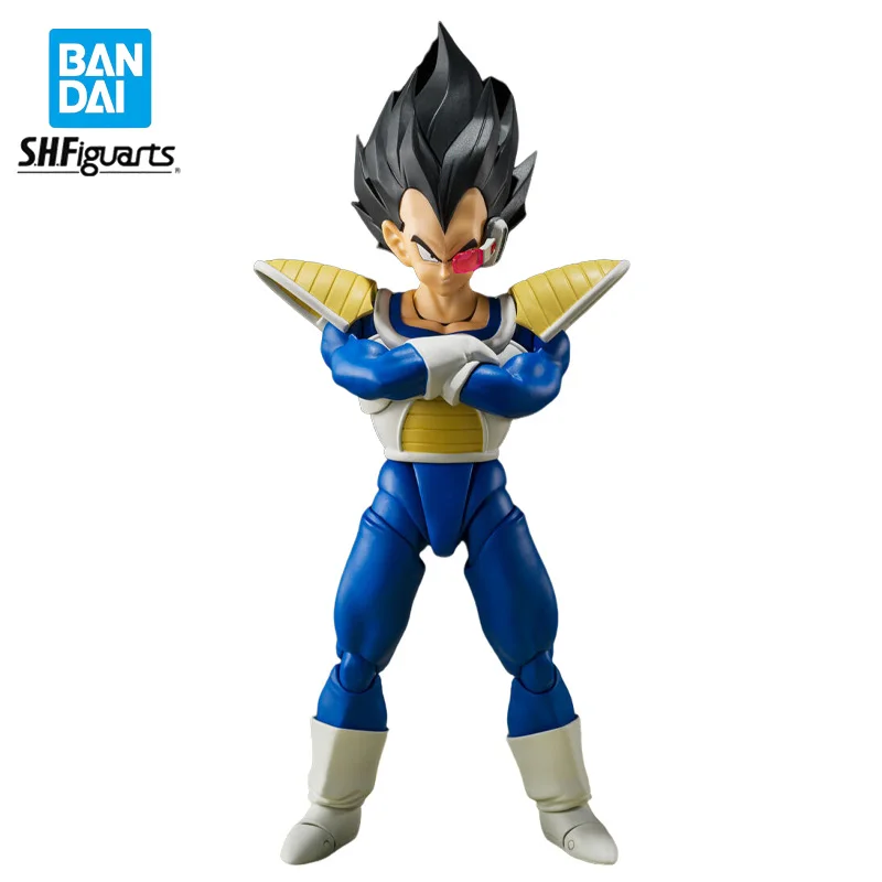 

Dragon Ball Original Bandai S.H.Figuarts Vegeta IV Action Figure PVC 14CM Collectible Model Dolls Statuette Toys Ornament Gift