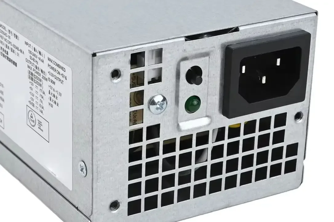 

250W Power Supply With Automatic Speed ​​Adjustment For Dell For OptiPlex 390/790/990 Series (D250AD-00, L250NS-00)